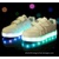 Unisex USB charging low cut LED light shoes for children